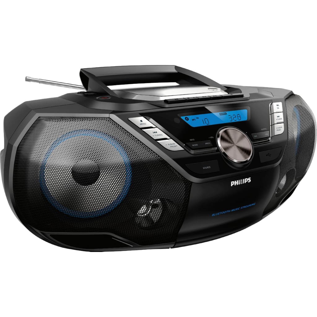 Philips AZB798T Radio (Digitalradio (DAB), UKW mit RDS, 12 W)