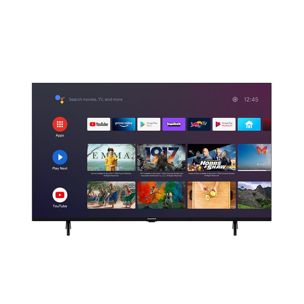 Grundig 55 VOE 73 LED-Fernseher (139 cm/55 Zoll, 4K Ultra HD, Android TV, 4K UHD, Android TV, HDR 10, Bluetooth)