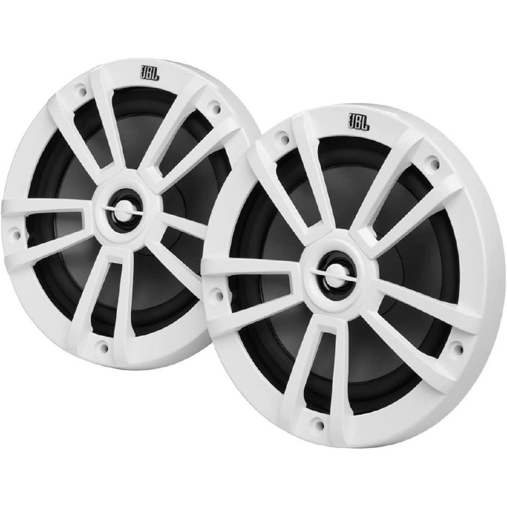 JBL Stage 8 2-Wege 20cm Lautsprecher weiß Paar Auto-Lautsprecher (125 W)