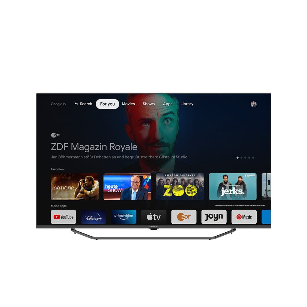 Grundig 65 CUA 7390 Mailand LED-Fernseher (164 cm/65 Zoll, 4K Ultra HD, Google TV, 4K UHD, Google TV, Dolby Vision & HDR10+, Magic Fidelity)