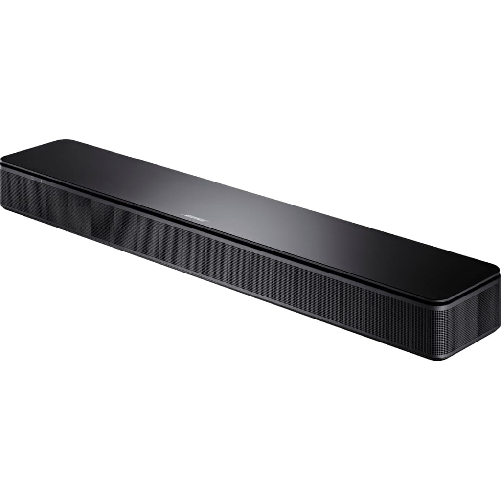 Bose TV Speaker kompakte Soundbar mit Bluetooth-Verbindung Soundbar (Bluetooth, kompatible mit Bass Modul 500, Dialogmodus)