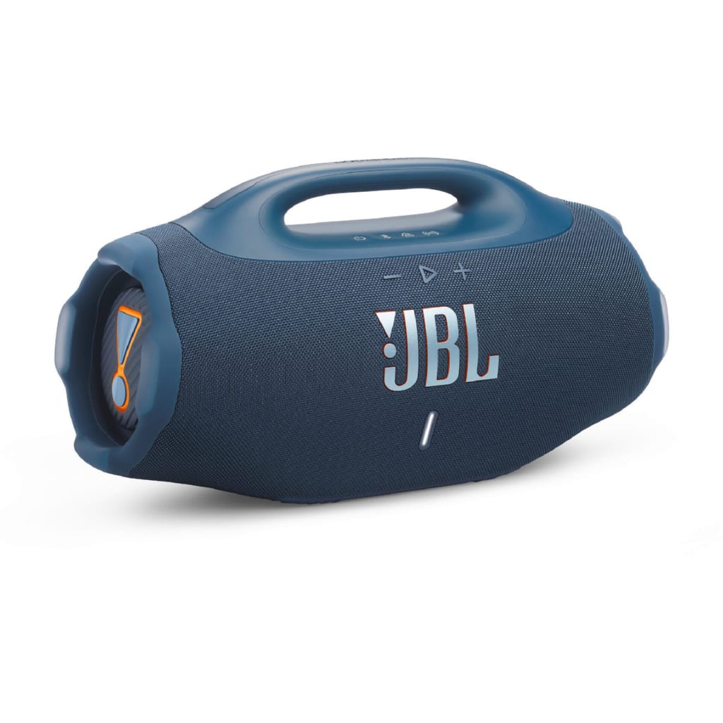 JBL Boombox 4 Bluetooth-Lautsprecher (Bluetooth, 65 W, Akku austauschbar für noch längeren Musikgenuss)
