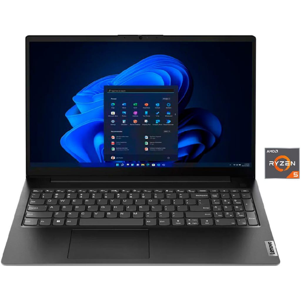 Lenovo Lenovo V15 G4 AMN Notebook (39,62 cm/15,6 Zoll, AMD Ryzen 5 7520U, Radeon 610M, 16 GB, 512 GB SSD)