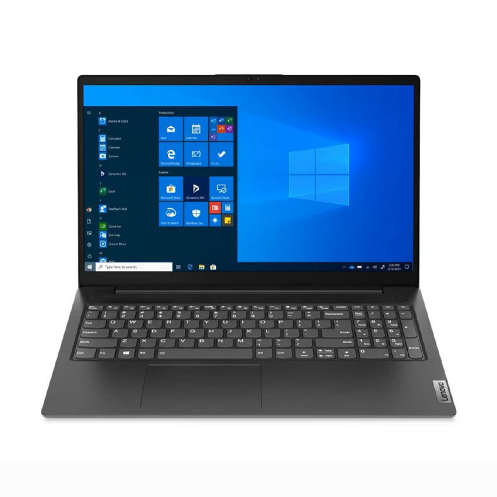 Lenovo V15 G2 Notebook (39,6 cm/15,6 Zoll, Intel Celeron N N4500, 8 GB, 256 GB SSD, Windows 11 Pro)