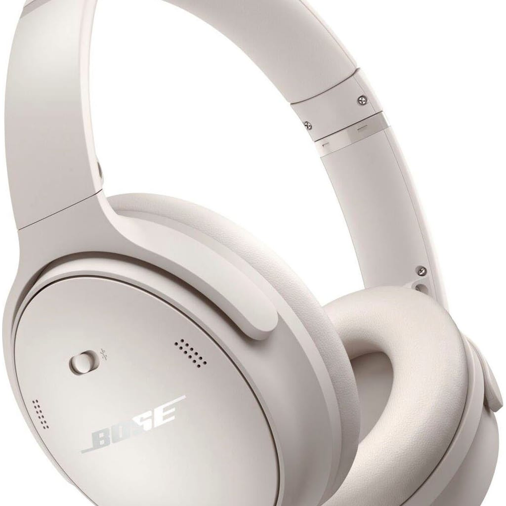 Bose QuietComfort Over-Ear-Kopfhörer (Noise-Cancelling, Rauschunterdrückung, Sprachsteuerung, integrierte Steuerung für Anrufe und Musik, Bluetooth)