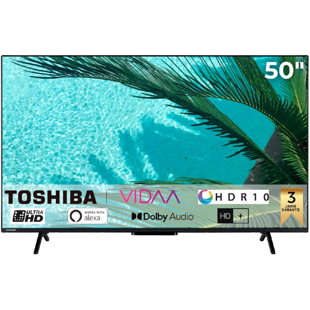 Toshiba 50UV2463DA DLED-Fernseher (126 cm/50 Zoll, 4K Ultra HD, Smart-TV)