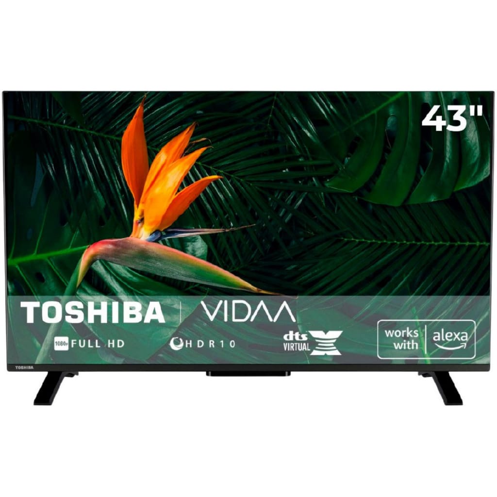 Toshiba 43LV2F63DA DLED-Fernseher (108 cm/43 Zoll, Full HD, Smart-TV)