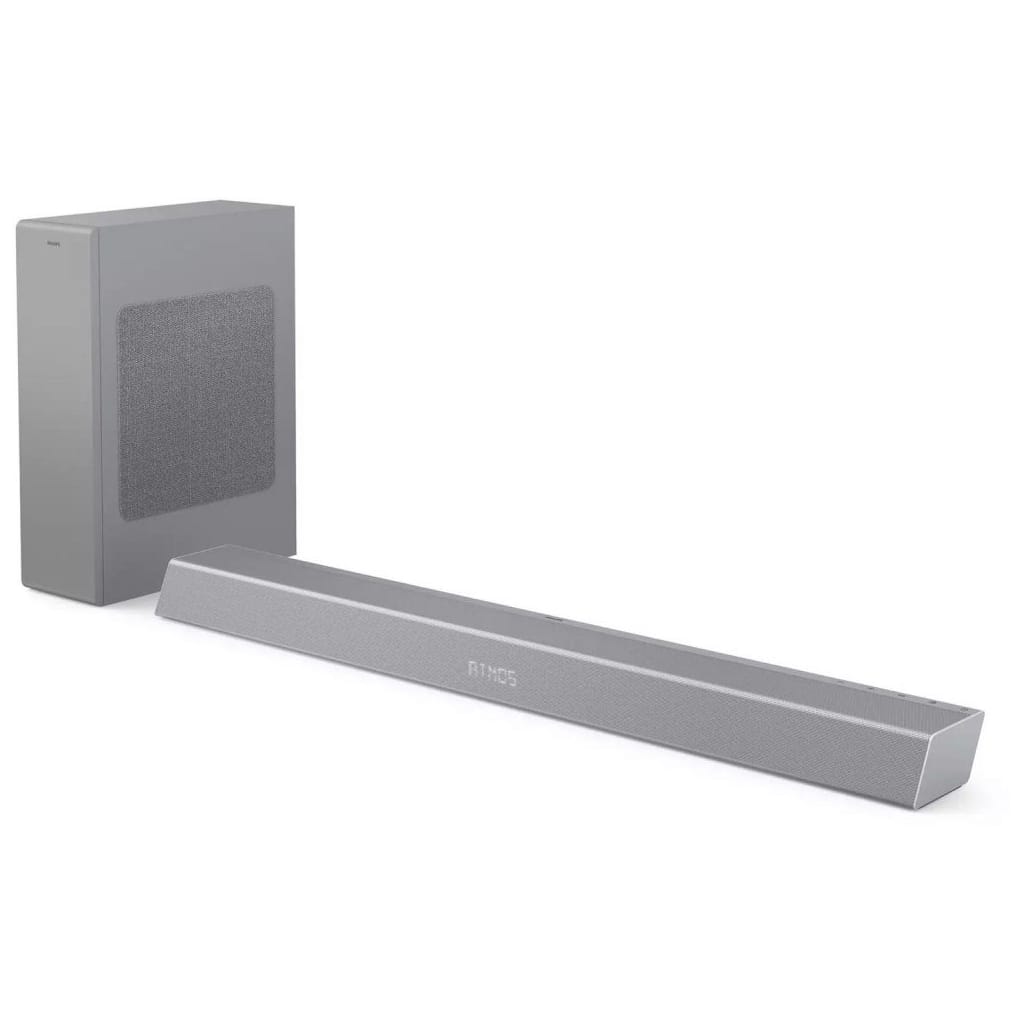 Philips TAB8505/10 - Soundbar & Subwoofer - silber Soundbar