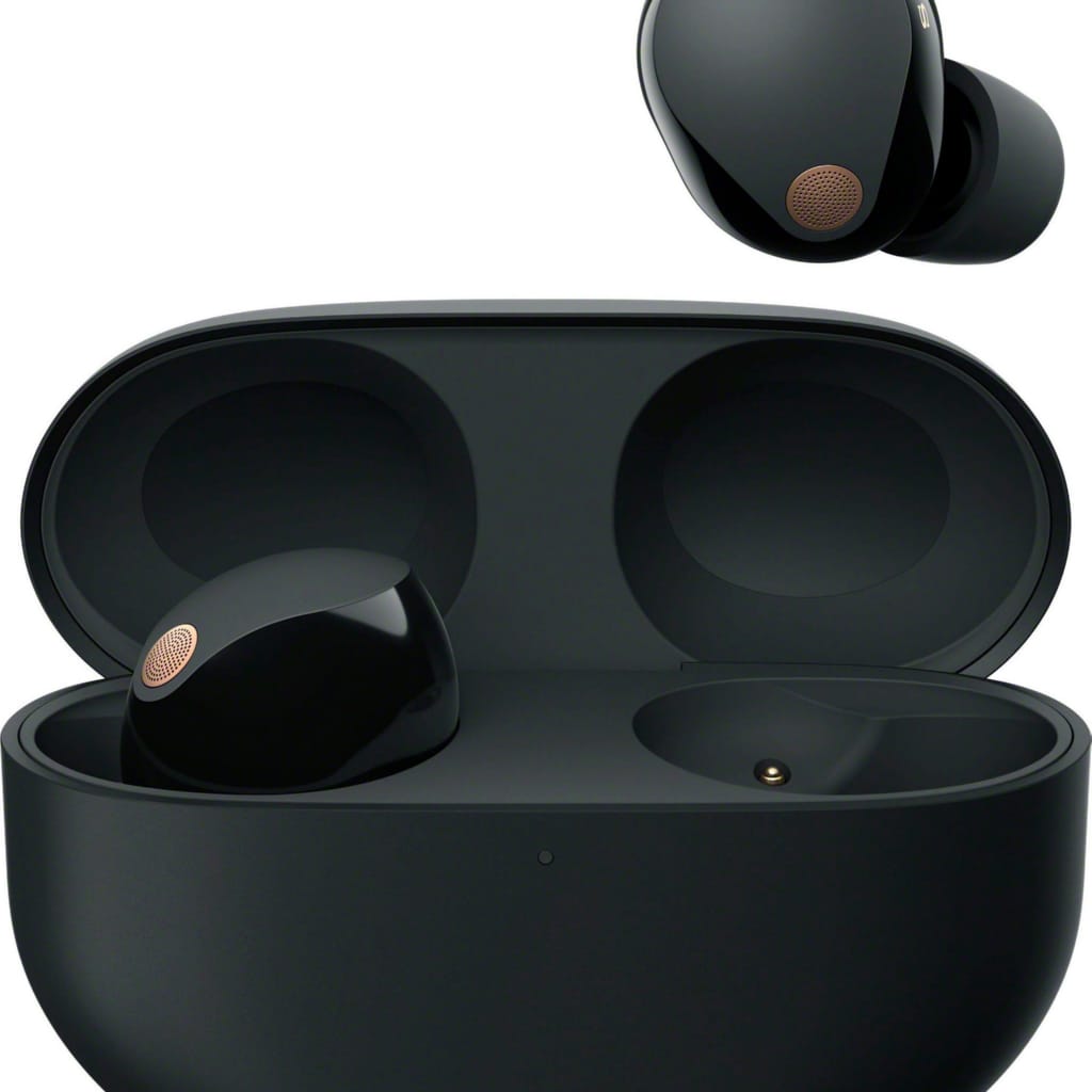 Sony WF-1000XM5 wireless In-Ear-Kopfhörer (Noise-Cancelling, True Wireless, integrierte Steuerung für Anrufe und Musik, Alexa, Google Assistant, A2DP Bluetooth, AVRCP Bluetooth, Bluetooth, HFP, HSP)
