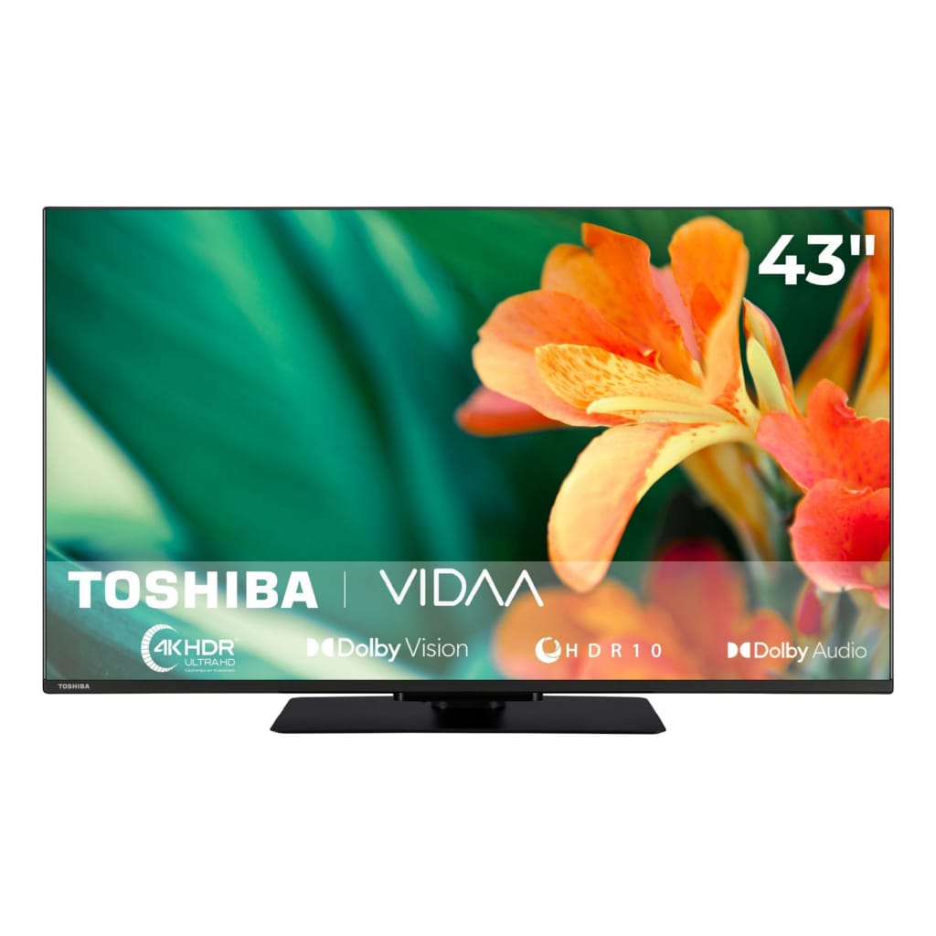 Toshiba 43UV3463DA LCD-LED Fernseher (108 cm/43 Zoll, 4K Ultra HD, VIDAA Smart TV, HDR Dolby Vision, Triple-Tuner, VIDAA, Alexa-fähig)