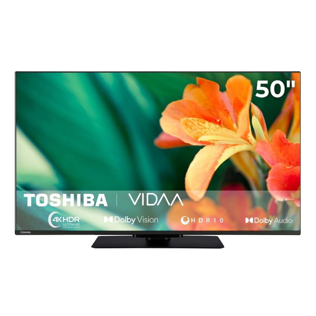 Toshiba 50UV3463DA LCD-LED Fernseher (126 cm/50 Zoll, 4K Ultra HD, VIDAA Smart TV, HDR Dolby Vision, Triple-Tuner, VIDAA, Alexa-fähig)