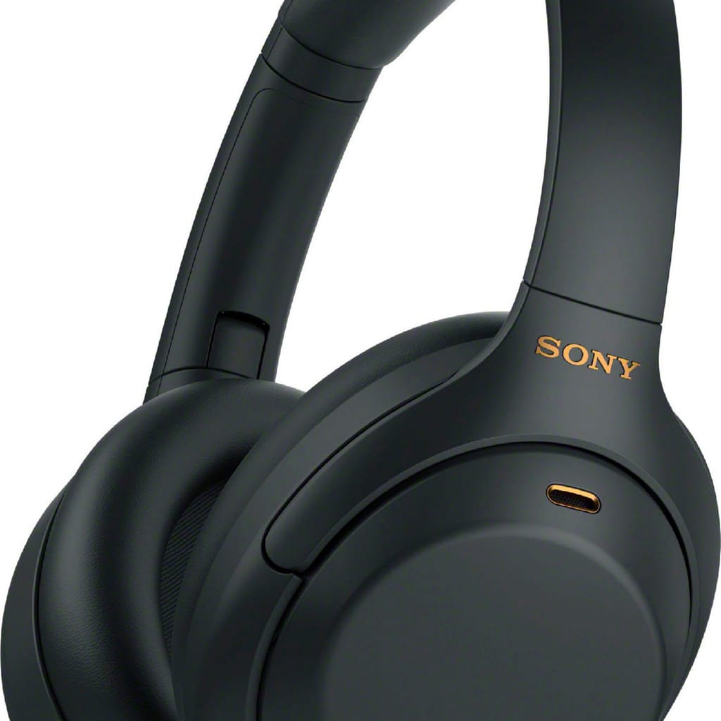 Sony WH-1000XM4 kabelloser Over-Ear-Kopfhörer (Noise-Cancelling, One-Touch Verbindung via NFC, Bluetooth, NFC, Touch Sensor, Schnellladefunktion)