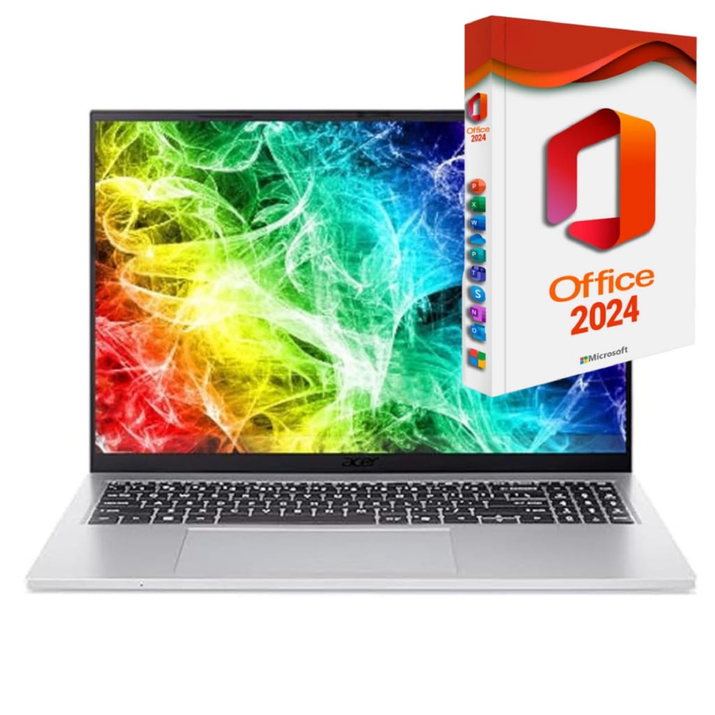 Acer Aspire GO 16 - Core i3 mit MS Office 2024 Pro (Vollversion) Notebook (40,60 cm/16 Zoll, Intel Core i3 1305U, Intel Graphics, 8 GB, 256 GB SSD, inkl. Windows 11 Pro & MS Office 2024 Pro (Vollversion)
