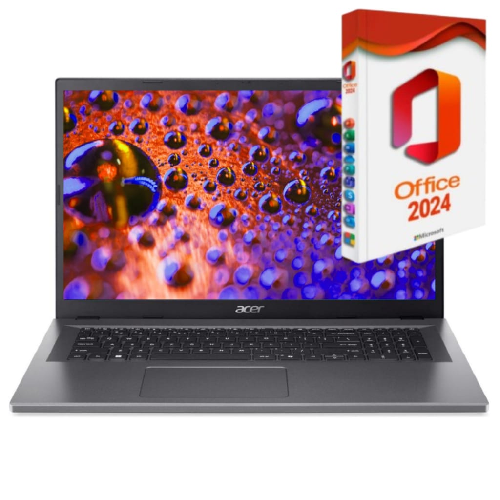 Acer Aspire A17-51, Intel Core i5 120U, 16GB RAM, inkl. MS Office 2024 Pro Notebook (44 cm/17,3 Zoll, Intel Intel Core i5 120U, Intel Graphics, 16 GB, 256 GB SSD, Windows 11 Pro 64Bit + MS Office 2024 Pro)