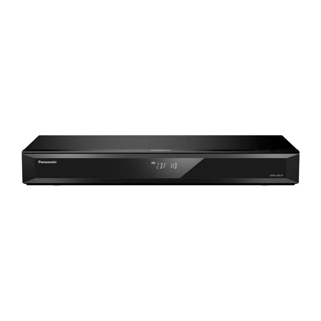 Panasonic DMR-UBS70 Blu-ray-Rekorder (4k Ultra HD, LAN (Ethernet), WLAN, 4K Upscaling, 500 GB Festplatte, für DVB-S, Satellitenempfang)