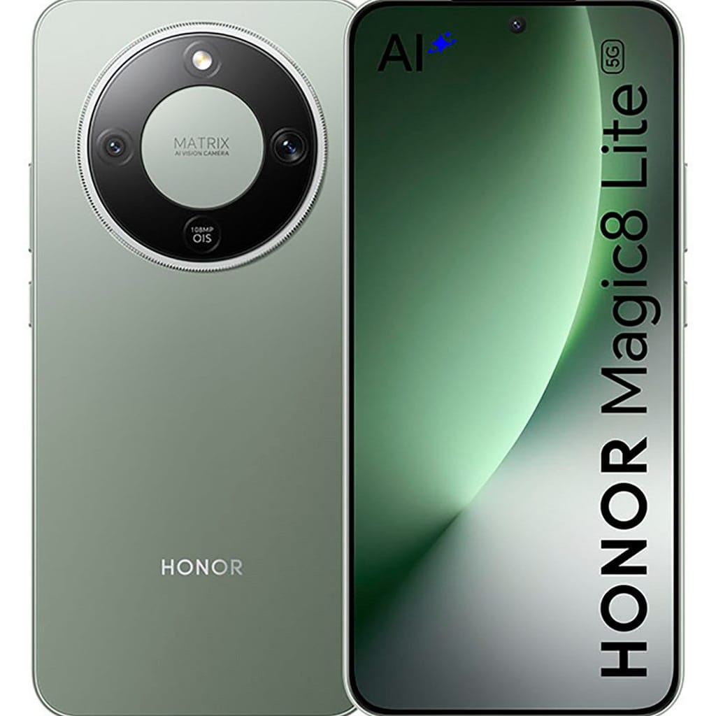Honor Magic8 Lite 8+256GB Smartphone (17,24 cm/6,79 Zoll, 256 GB Speicherplatz, 108 MP Kamera)