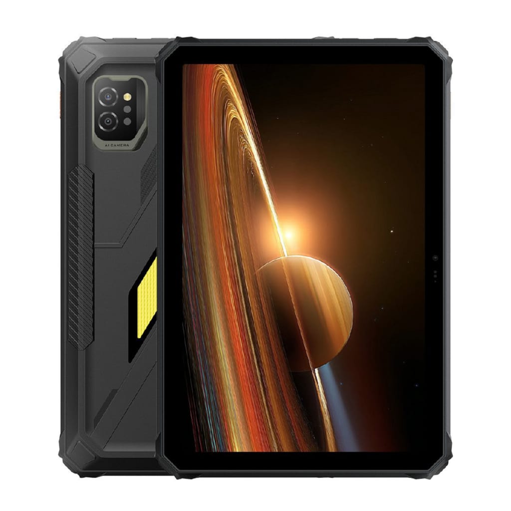blackview Robustes Outdoor-Tablet 11' FHD+, 8GB RAM, 128GB Speicher, IP68/69K Tablet (11', Android, Nachtsichtkamera, Campinglicht, Handschuhmodus)