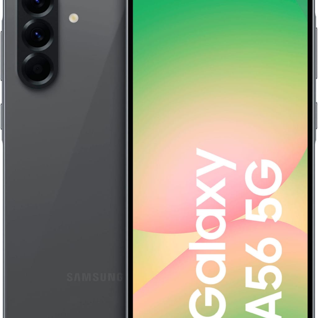 Samsung Galaxy-A56 5G Smartphone (17,01 cm/6,7 Zoll, 128 GB Speicherplatz, 50 MP Kamera, Enterprise Edition)