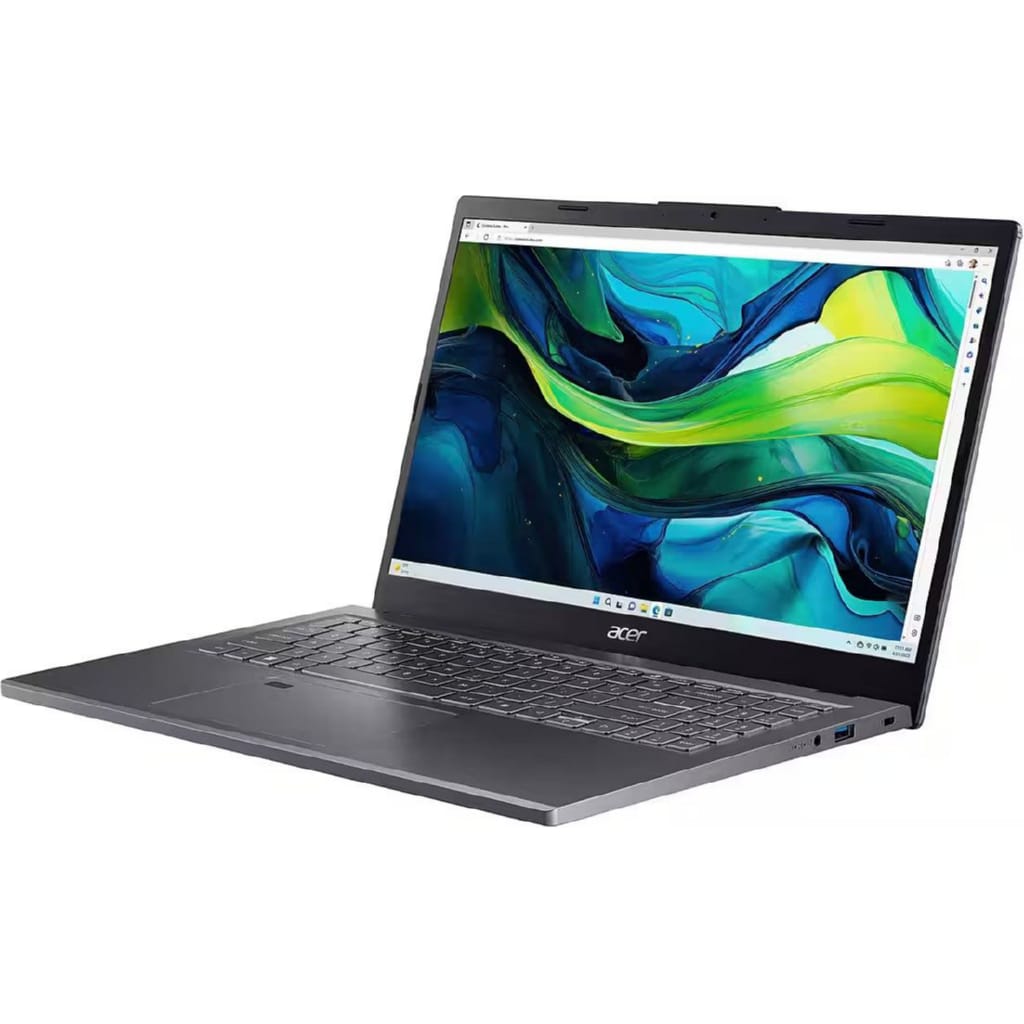 Acer Aspire 15 A15-41 A15-41M-R0QX Laptop Windows 11 Notebook (39,62 cm/15.6 Zoll, AMD Ryzen 5 8640HS, Radeon 760M, 8 GB, 512 GB SSD, PCIe NVMe SSD, Wi-Fi 6E, Full-HD-Webcam)