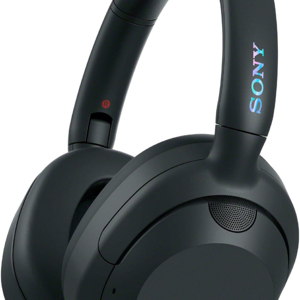 Sony ULT Wear Over-Ear-Kopfhörer (Multi-Point-Verbindung, Noise-Cancelling, Sprachsteuerung, kompatibel mit Siri, Alexa, Google Assistant, Siri, A2DP Bluetooth, AVRCP Bluetooth, Bluetooth, HFP, HSP, tiefem Bass, Geräuschunterdrückung, klare Anrufqualität, iOS & Android)