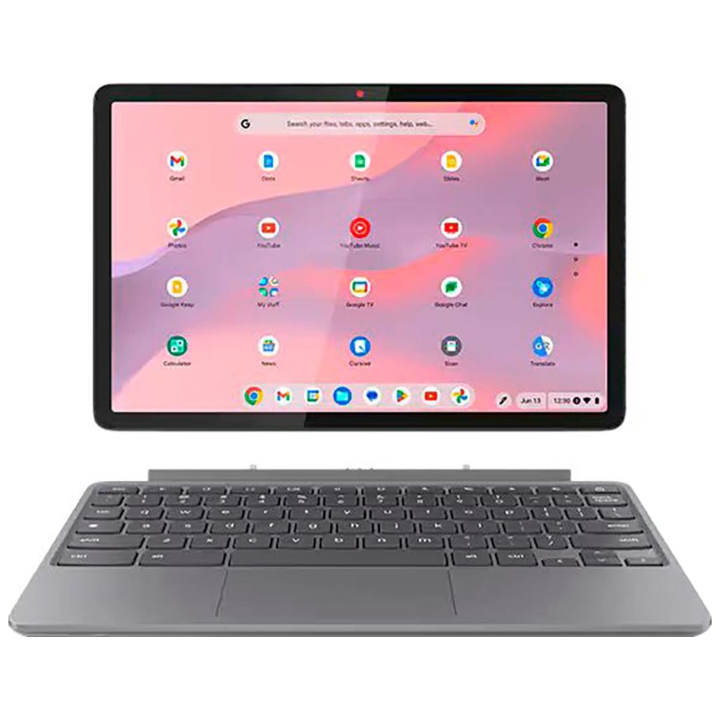 Lenovo IdeaPad Duet MTK 838 Convertible Chromebook (27,81 cm/10,95 Zoll, MediaTek Kompanio 838, Mali-G57 MC3, 4 GB, ChromeOS, 2-in-1 Laptop mit WUXGA IPS-Touchdisplay)