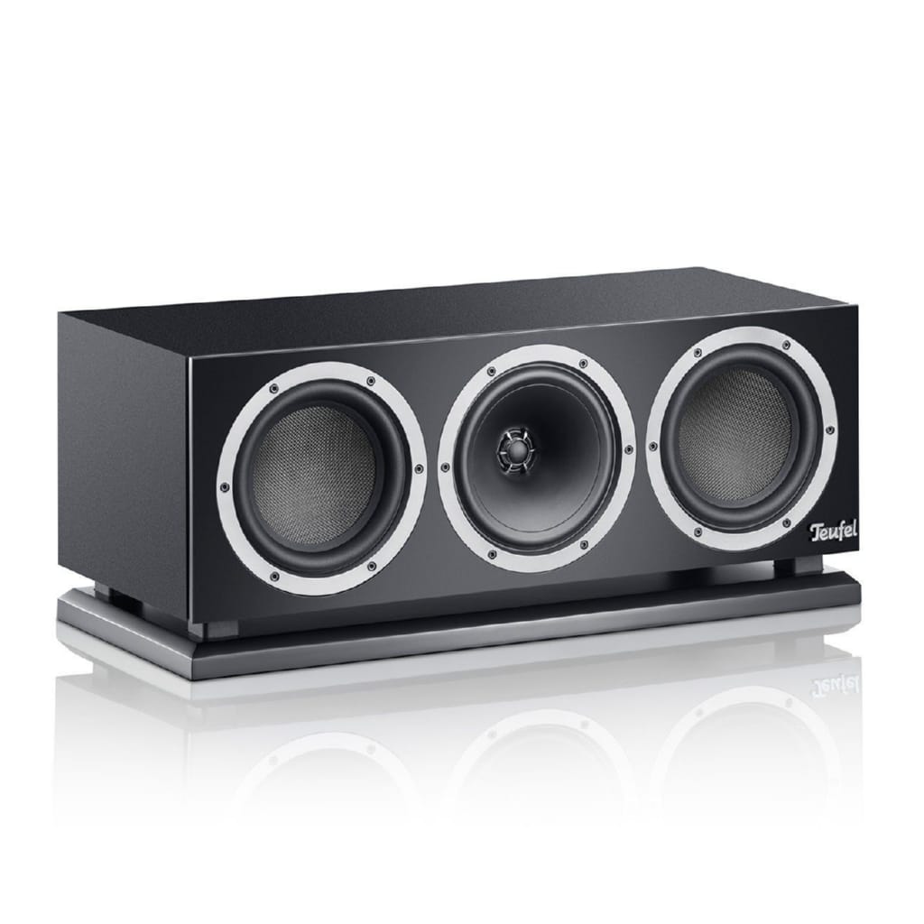 Teufel THEATER 500 Center Lautsprecher (AnschlussklemmenSchraubklemmen - vergoldet, 150 W, Verwendung: Center oder Rear Center, Position: Wand / Regal / Standfuß)