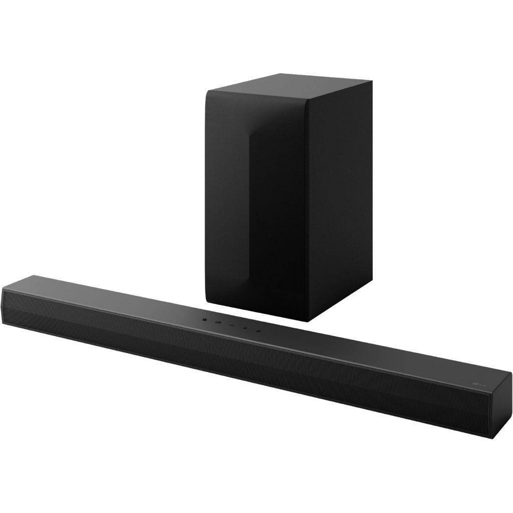 LG DS60T Soundbar 3.1 (Bluetooth, 340 W, Clear Voice Pro, Kabelloser Subwoofer)