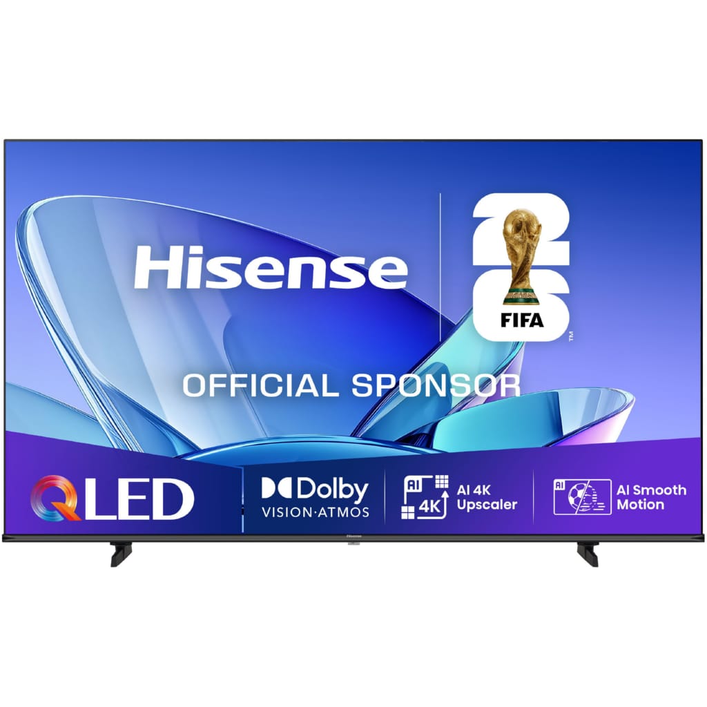 Hisense 50E77Q QLED-Fernseher (126 cm/50 Zoll, 4K Ultra HD, Smart-TV, 4K UHD QLED)