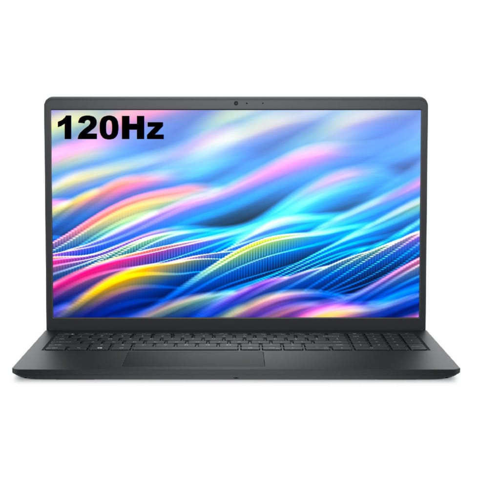 Dell Dell 15 Laptop Intel Core 3, 4,7 GHz, 8 GB DDR4, Windows 11 Home Notebook (39,6 cm/15,6 Zoll, Intel Core 3 100U, Intel® UHD, 8 GB, 512 GB SSD, Numpad, 120 Hz Full HD Monitor, Kartenleser, HD Webcam)