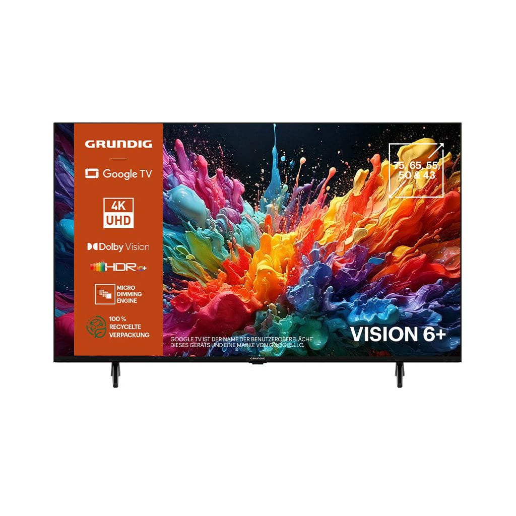 Grundig 50 GUB 6400 LED-Fernseher (126 cm/50 Zoll, 4K Ultra HD, Google TV, 4K UHD, Google TV, Dolby Vision und HDR10)