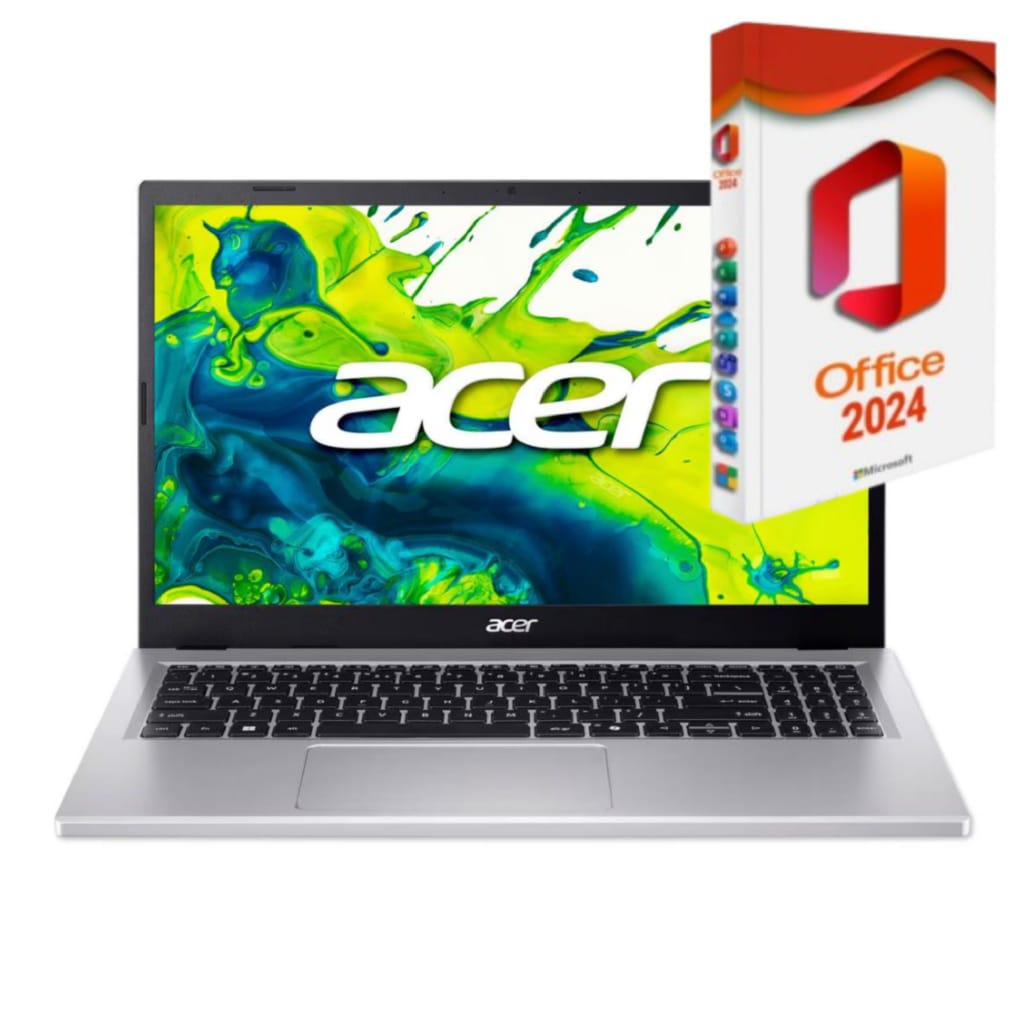 Acer Extensa 15 Core 7, DDR5 RAM, Business-Notebook (39 cm/15.6 Zoll, Intel Intel Core 5 150U, Intel Graphics, 8 GB, 256 GB SSD, Windows 11 Pro und Microsoft Office 2024 Professional (Dauerlizenz)